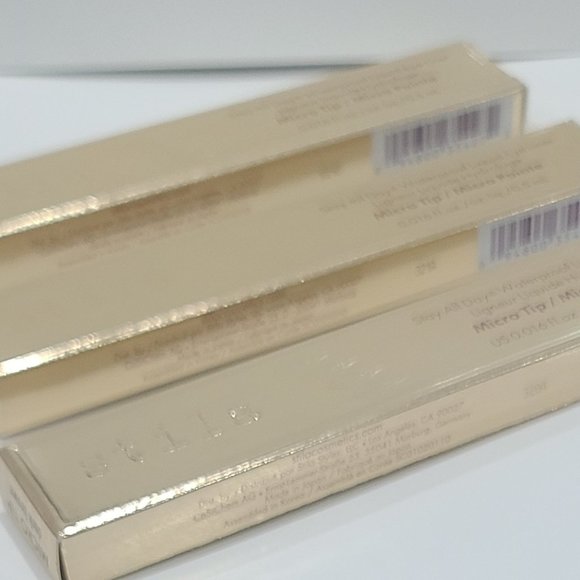 3 ✅3 x STILA Micro Tip INTENSE BLACK Stay All Day WPROOF Liquid Eye Liner ✨NIB's - Picture 5 of 13